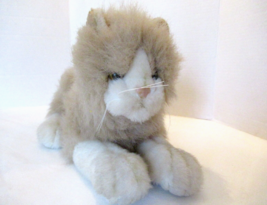 Chosun Large 17” Plush Long Hair Cat Kitten Stuffed Animal Persian Vintage - £19.97 GBP