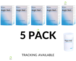 Angin-Heel S 50 Tablets Homeopathic Solution 5 PACK - $56.42