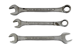 Benchmark 5/8&#39;&#39;/ 9/16&quot; Combination Wrenches / 11/16&quot; x 19/32&quot; Open End W... - $18.24