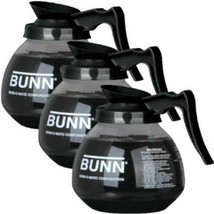 Coffee Pot Decanter BUNN 64oz Commercial Case of  3 &amp; 100 12 cup Coffee ... - £47.19 GBP