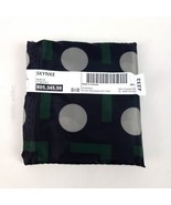 IKEA SKYNKE Shopping Bag Black/Beige Dot Pattern 17¾ × 14¼" 805.345.98 New - $8.50