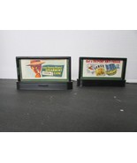 Vtg Lionel 2 Black Billboards #2710 Dupont Anti-freeze Spearmint Gum H7 - $7.55