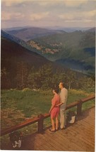 Postcard, Smuggler&#39;s Notch from Octagon Sun Deck, Mt. Mansfield, Stowe, Vermont - £7.50 GBP