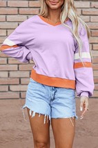 Mazie V Neck Sweatshirt - $28.79