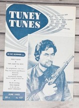 Davy Crockett &quot;Tuney Tunes&quot; June 1955 Magazine Disney Fess Parker Vtg Htf Dutch - £11.60 GBP