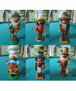 German Nutcracker Smoker Wood Figurine Steinbach Volkskunst Pick 1 ^^ - €72,23 EUR