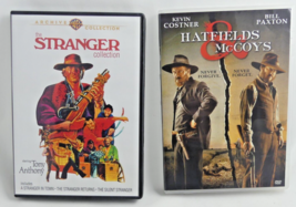 Stranger Collection 2 DVD&#39;s Tony Anthony &amp; Hatfields &amp; McCoys 2 DVD&#39;s - $19.75