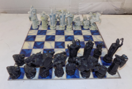 Harry Potter Wizard Chess Set Game Board And Pieces Only - $456.30 MXN