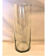 9" Clear Glass Vase - $21.00