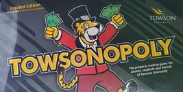 Rare Towsonopoly Monopoly Towson University Edition Board Game Hasbro USAopoly - £59.59 GBP