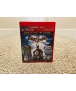 Batman: Arkham Asylum- Game of the Year Edition (Sony PlayStation 3, 2010) - $3.86