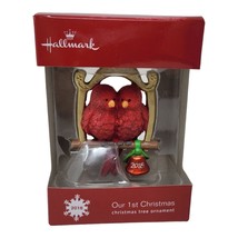 Hallmark Our First Christmas 2018 Love Birds Decoration Christmas Ornament - £5.56 GBP