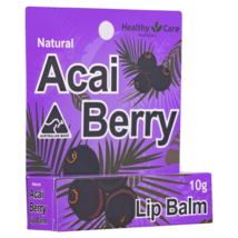 Healthy Care All Natural Acai Lip Balm 10g - £54.74 GBP