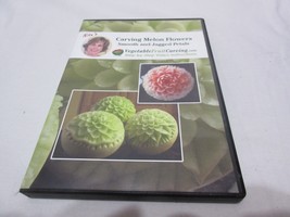 Nita&#39;s Carving Melon Flowers Smooth Jagged Petals DVD Vegetable Fruit Carving - £15.92 GBP