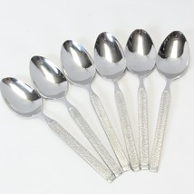 Gorham Casablanca Teaspoons 6 1/8&quot; Lot of 6 Stainless - £35.30 GBP