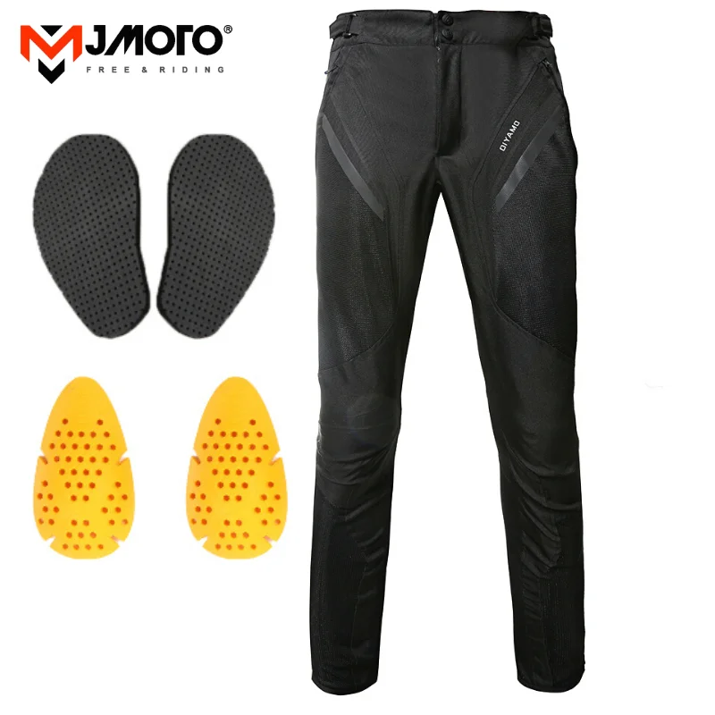 Summer Women Men Motorcycle Pants Mesh Breathable Motorbike Riding Pants - $113.65