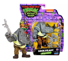 Teenage Mutant Ninja Turtles: Mutant Mayhem Rocksteady Mutant Muscle New in Box - £16.35 GBP