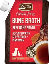 Merrick Grain Free Bone Broth Beef Recipe 16 oz - €67,37 EUR