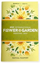 2023 Epcot Flower and Garden Festival Passport - $2.90