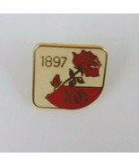 1897 100 Special Olympics with Red Rose Lapel Pin - $7.42 CAD