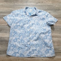 Sonoma Short Sleeve Shirt Mens XL Tropical Hawaiian Vacation Beach Party Floral - £10.93 GBP