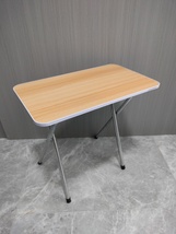 ATUCTCUA Desks Folding Table for Home, School and Office, Brown - £28.76 GBP