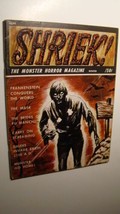 Shriek! 4 *Solid Copy* Fu Manchu Frankenstein Munsters Famous Monsters 1966 Rare - £14.92 GBP