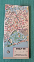 Rand Mc Nally - Easy Finder Map - New Jersey - Laminated - 1996 - Euc! - £7.98 GBP
