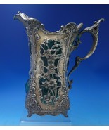 Imperial Queen by Whiting Glass Water Pitcher w/ Sterling Silver Overlay... - $15,812.43 CAD