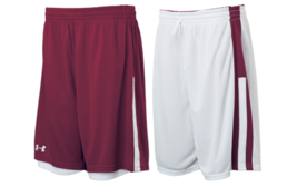 Under Armour mens Undeniable reversible  Basketball Shorts  Maroon / White xl - £15.84 GBP