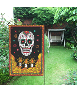 Day of the Dead Dia De Los Muertos Event Garden Flag 12" x 18" - $17.99