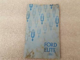 Ford Elite 1975 Owners Manual 15853 - £13.32 GBP