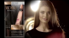Victoria Beauty Keratin Therapy Hair Color Shampoo Sachet 40 ml - £3.16 GBP