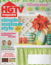 HGTV Magazine DIY June 2015 Simple Summer Style - £1.38 GBP