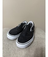 Womens Size 9 Black Glitter Sequin Vans Slip On Loafers Casual - €14,60 EUR