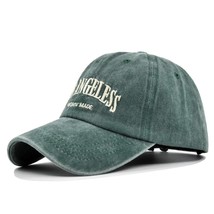 6 colors Hip Hop  Baseball Hat Embroidery Letters LOS ESS Baseball Cap for Women - £85.46 GBP
