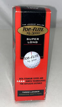 Top Flite XL-3000 3 Golf Balls New in Box Three Golfballs Super Long - £7.85 GBP