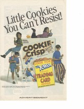 1994 Cookie Crisp Print Ad Cereal Breakfast Marvel 6.5&quot; x 10&quot; - $19.02