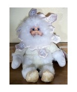 Vintage Enchanted Forest Snowflake Babies Baby Doll 10” Singing Plush W/... - $16.19 CAD