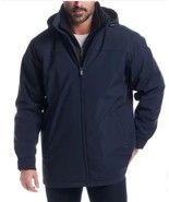 Weatherproof Mens Jacket Blue Ultratech Hood Stretch Windproof Water-Res... - $1,104.81 MXN