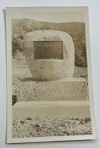RPPC Postcard Memory Of Pioneer Stage Driver Monument 1931 - £6.77 GBP