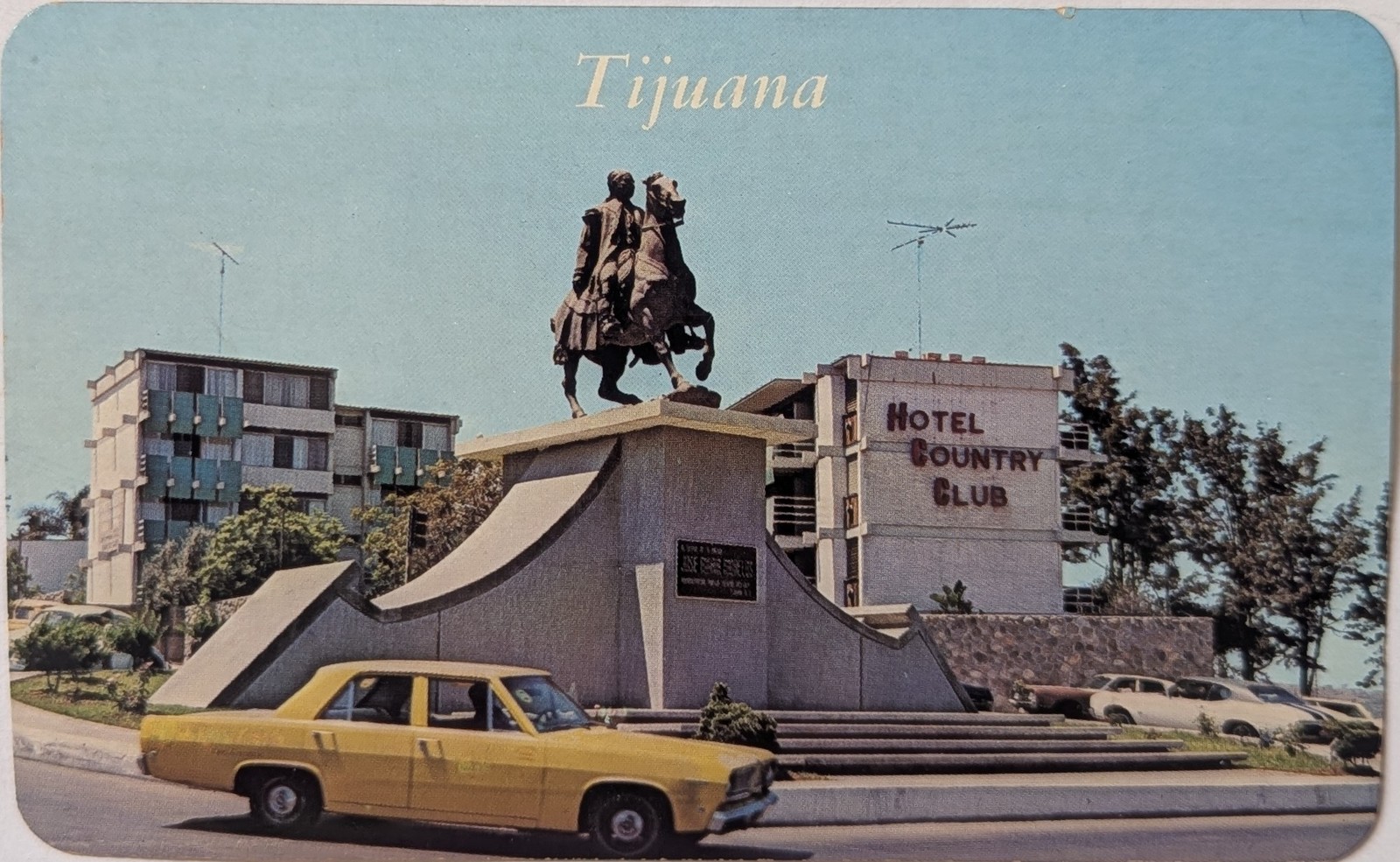 Monument to Morelos, hero of Mexico&#39;s Independence, Tijuana, Baja Cal. P... - $1.95