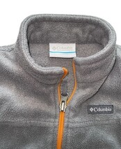 Columbia Toddler Fleece Jacket Gray Full Zip 2T Lightweight Warm image 4