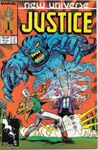 Justice Comic Book #13 Marvel Comics 1987 VERY FINE - £1.79 GBP