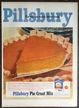 Vintage 1951 Pillsbury Pie Crust Mix Full Page Original Ad 823 - £5.54 GBP