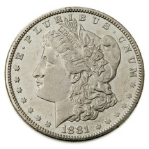 1881-S $1 Silver Morgan Dollar in Choice BU PL Condition, Excellent Eye Appeal - £92.43 GBP