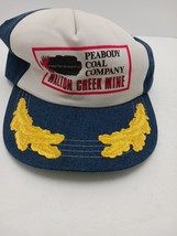 Vintage Peabody Coal Company Walton Creek Mine Snapback Hat Cap - $441.29 MXN
