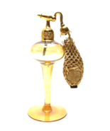 Vintage Art Deco DeVilbiss Perfume Atomizer Bottle  Iridescent Glass Sig... - €102,71 EUR