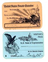 90th Congress Passes US Senate Yarborough &amp; House Representatives Cabell - $49.40
