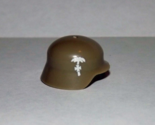 German Helmet WW2 Afrika Korps Custom Minifigure From US - $6.00